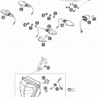 690 DUKE BLACK CHASSIS Фара