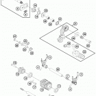 FREERIDE 250 R ENGINE Механизм переключения