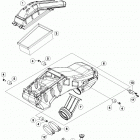 690 ENDURO R CHASSIS Воздушный фильтр