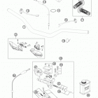 250 XC CHASSIS Руль