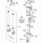 1190 ADV-R CHASSIS Передняя вилка