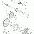 1290 SD-R BLACK ENGINE Электрический стартер