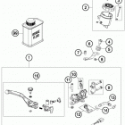 1190 ADV ORG CHASSIS Главный цилиндр тормозной