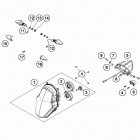 1190 ADV ORG CHASSIS Фара