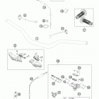 300 XCW SIXDAYS CHASSIS Руль