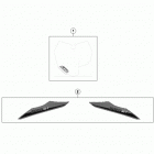250 XCF CHASSIS Наклейки