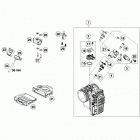 690 ENDURO-R ENGINE Корпус Дросселя