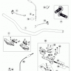 200 XCW CHASSIS Руль