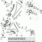 1190 RC8-R ENGINE Газо-распределительный механизм