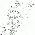 1190 ADV ORG CHASSIS Глушитель