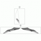 250 XCW CHASSIS Наклейки
