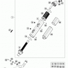 250 XCFW CHASSIS Глушитель