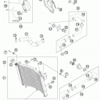 1190 RC8-R ENGINE Система охлаждения