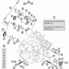 690 ENDURO-R ENGINE Масляная система