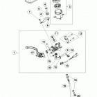 1290 SD-R ORG CHASSIS Главный цилиндр тормозной
