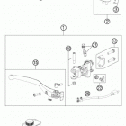 1190 RC8-R CHASSIS Главный цилиндр тормозной
