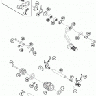 250 XCFW ENGINE Механизм переключения