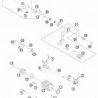 350 EXCF ENGINE Механизм переключения