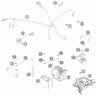250 XC CHASSIS Электрика