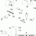 500 EXC CHASSIS Панель приборов
