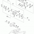 1190 RC8-R CHASSIS Соединение рычагов