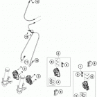 1190 ADV ORG CHASSIS Передний тормозной суппорт