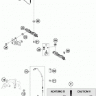 350 XCFW SIXDAYS CHASSIS Панель приборов