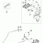 1190 ADV ORG CHASSIS Тормозной суппорт задний