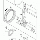 50 SX CHASSIS Заднее колесо