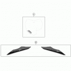 450 XCF CHASSIS Наклейки