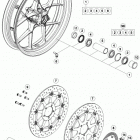 1290 SD-R ORG CHASSIS Переднее колесо