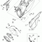 500 EXC CHASSIS Воздушный фильтр