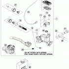 500 XCW CHASSIS Главный цилиндр тормозной