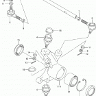 LT A750XP,Z,Xi,C Рулевая ,поворотный кулак