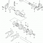 LT A500XP,Z Механизм  переключения передач