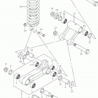 LT Z400 Rear cushion lever (lt-z400l4 e28)
