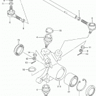 LT A500XP,Z Рулевая ,поворотный кулак