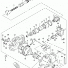 LT A500XP,Z Редуктор передний