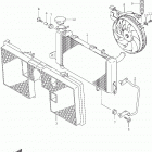 LT Z400 Радиатор