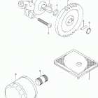 LT A500XP,Z Масляный насос