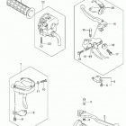 LT A500XP,Z Рулевые переключатели