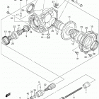 LT A500XP,Z Редуктор задний