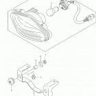 LT Z400 Rear combination lamp (lt-z400l4 e33)