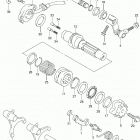 LT A400F,Z Механизм  переключения передач