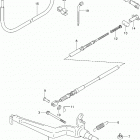 LT A400F,Z Задний тормоз