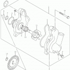 LT Z400 Водяной насос