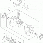 LT Z400 Коленвал