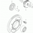 LT A750XP,Z Муфта стартера