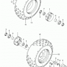 LT Z90 Переднее колесо