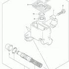 LT A500XP,Z Главный тормозной цилиндр